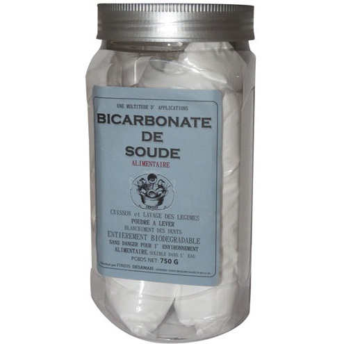 Bicarbonate de soude alimentaire Dousselin - Bocal de 750 g