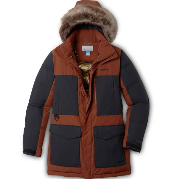 Parka COLUMBIA MARQUAM PEAK FUSION DARK AMBER BLACK