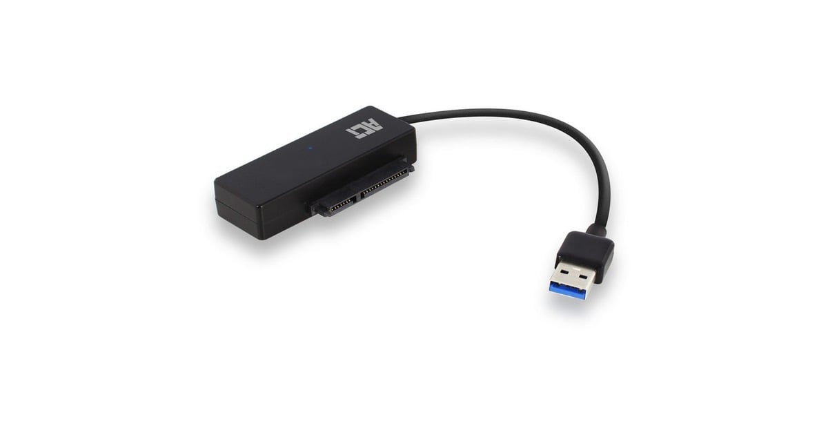 ACT ConnectivityUSB 3.2 Gen1 naar 2,5/3,5 inch SATA Adapterkabel voor SSD/HDD  (Zwart, USB 3.2 (5 Gbit/s))
