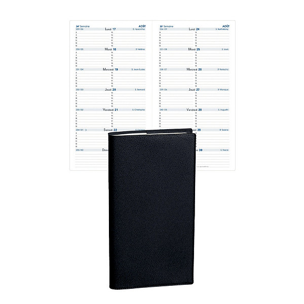 Quo Vadis Agenda quinzainier de poche Silma - 8,8  x 17 cm - 2026