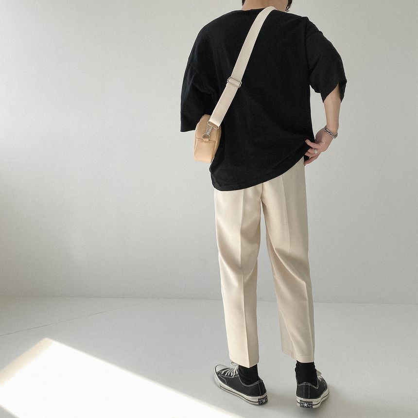 DAZO Studios - Cropped Straight-Fit Broek