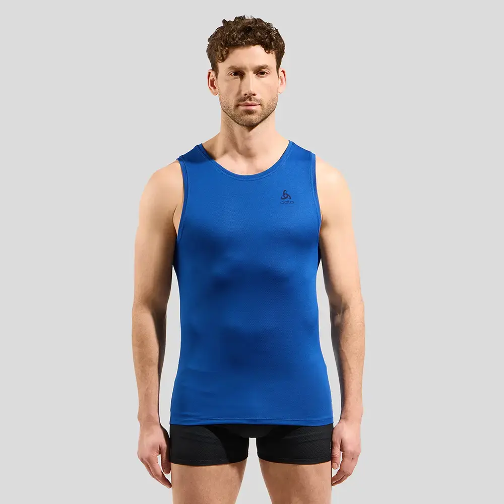 Odlo Active F-Dry Light Eco Ondershirt Zonder Mouwen Blauw Heren