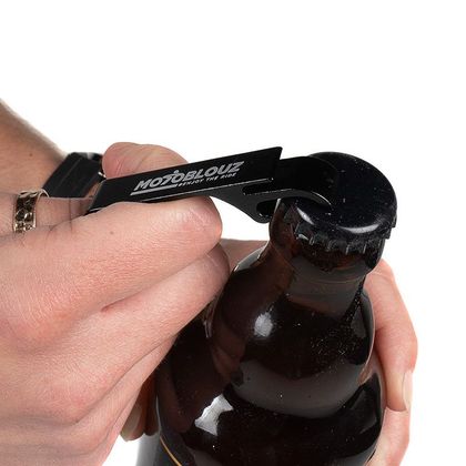 Porte-clé Motoblouz DECAPSULEUR MOTOBLOUZ - Noir