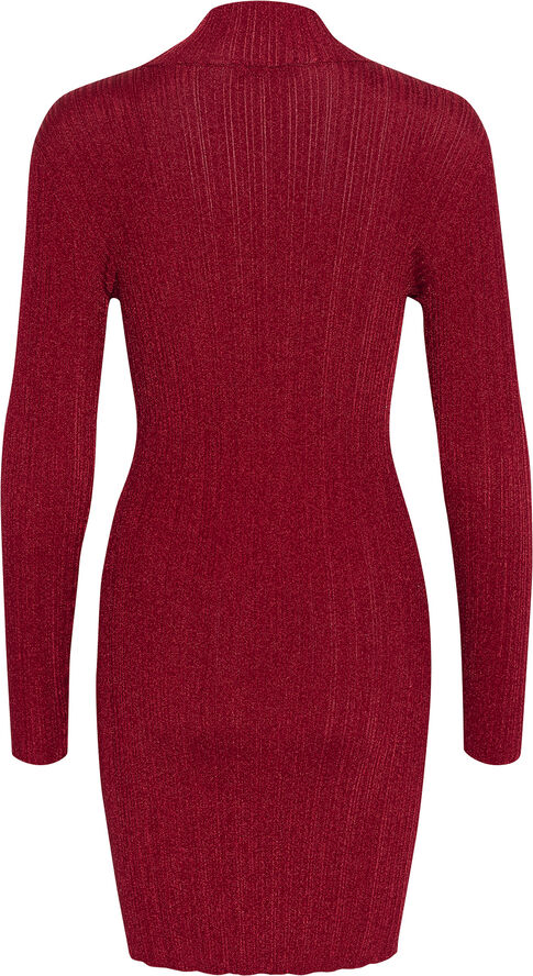 Gestuz SilviGZ ls short dress Feisty red metallic