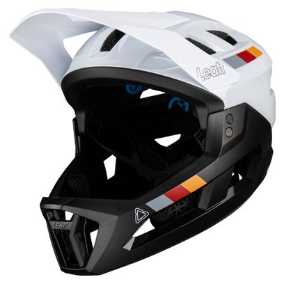 Casque avec Mentonière Amovible Leatt Enduro 2.0 Blanc