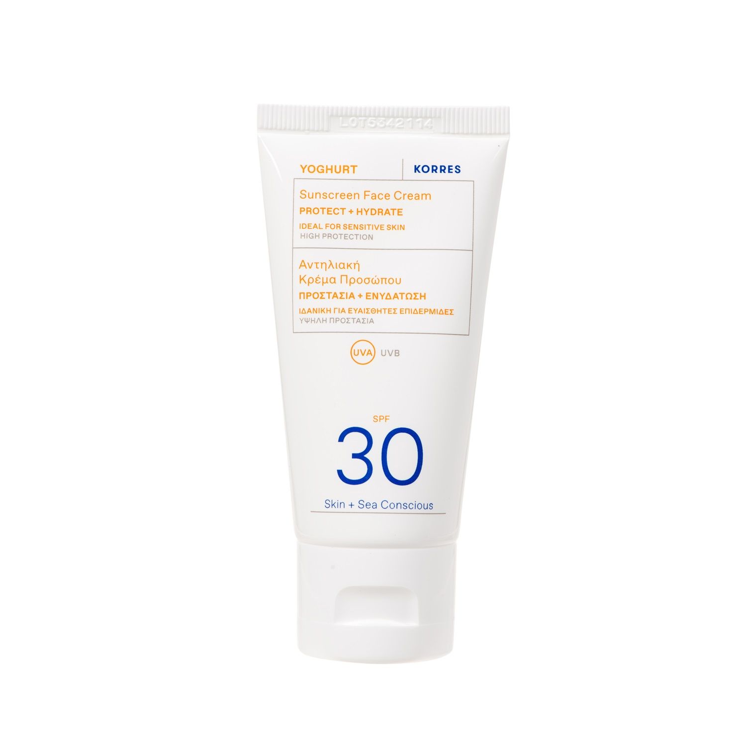KORRES YOGHURT Sonnencreme-Gel für das Gesicht SPF30