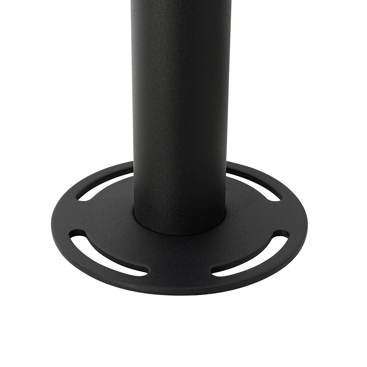 Moderne lantaarn zwart met helder glas 200 cm IP44 - Sfera