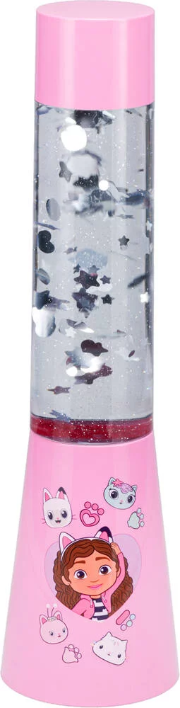 GABBY ET LA MAISON MAGIQUE - LAMPE GLITTER FLOW 33 CM