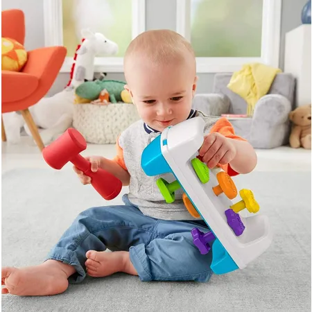 Fisher-Price Werkbank mit Spielzeughammer