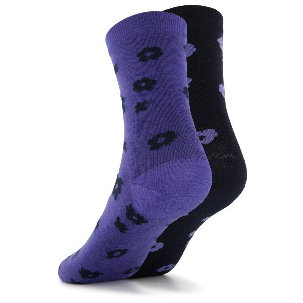 Heber Peak - Merino SylvaHe. Flower Socks 2-Pack - Chaussettes multifonctions