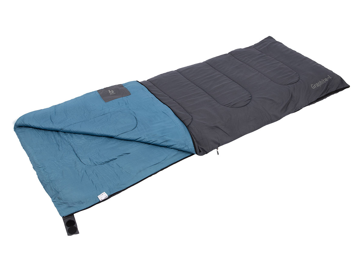 Bo-Camp Graphite-L slaapzak