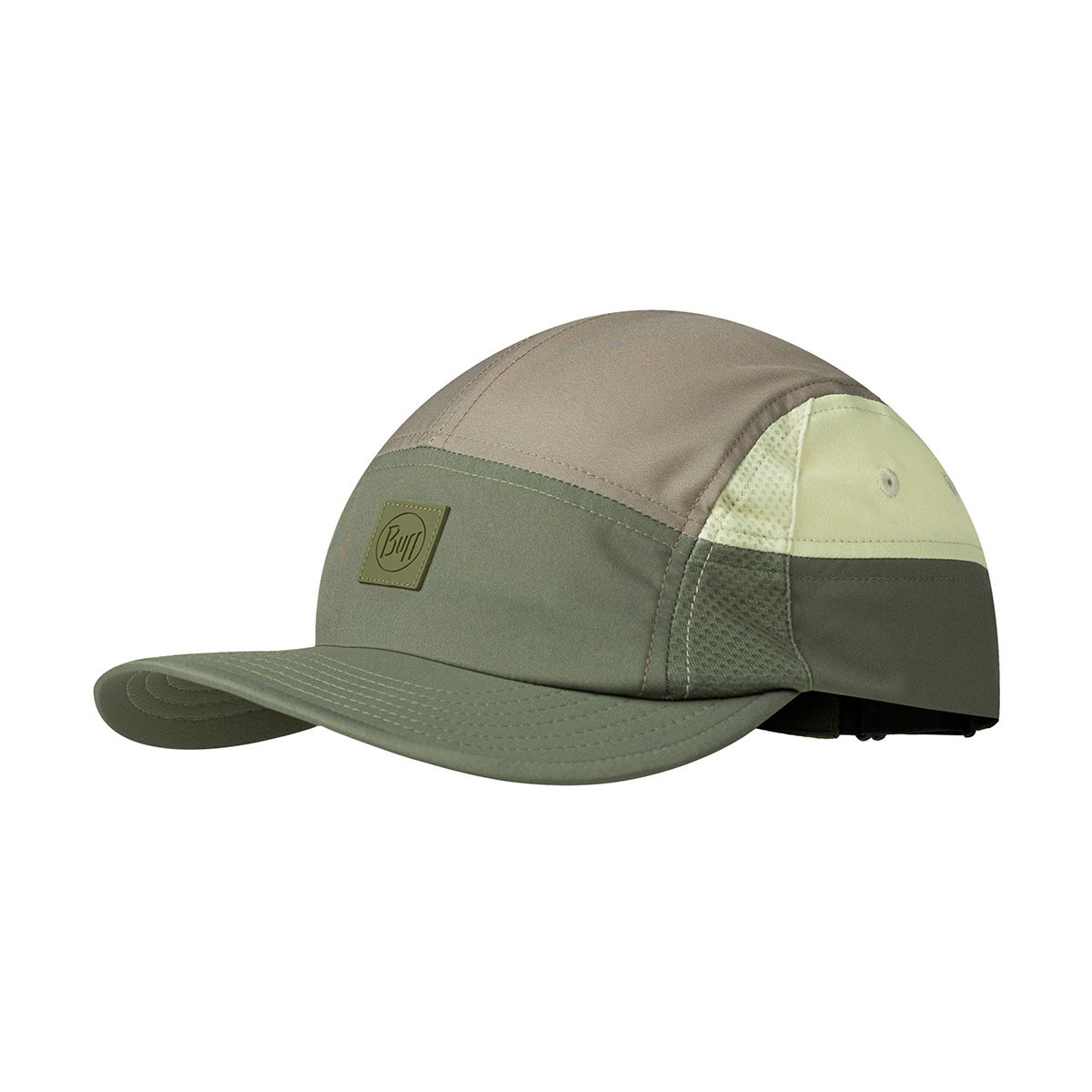 Buff 5 Panel Go Cap (Domus Khaki)