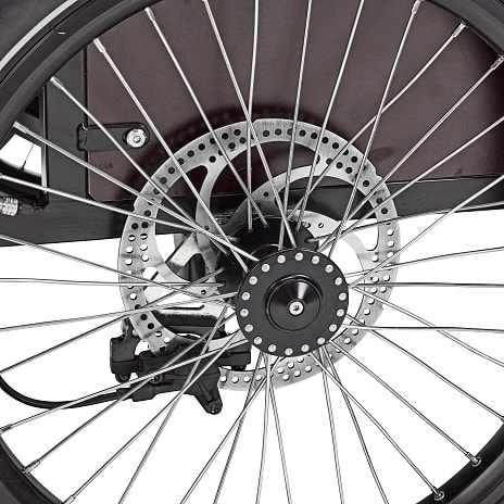 SCO E-Cargo center elcykel 5 gear 15AH 2025 - sort
