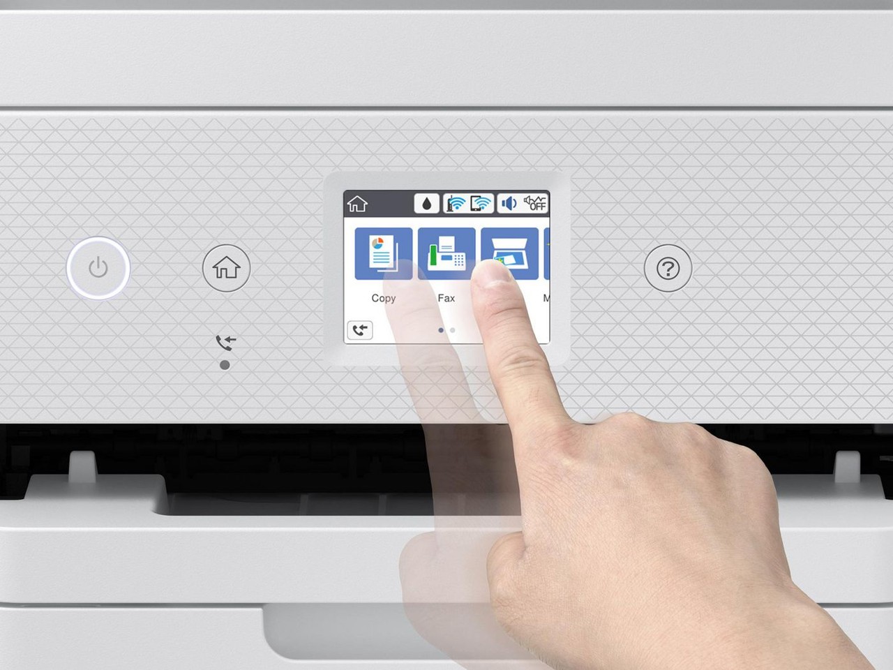 Epson - EcoTank ET-4856 Hvid Multifunktionsprinter