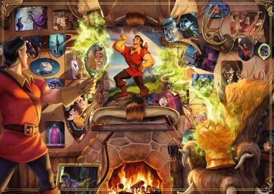 Ravensburger Puslespill Disney Villainous Gaston 1000 Brikker