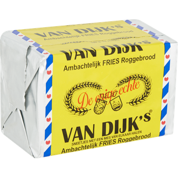 Van Dijk's Ambachtelijk Fries Roggebrood 10 Plakjes 500 g