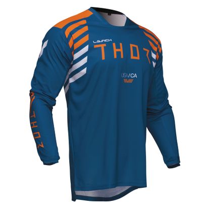 Maillot cross Thor LAUNCH ZONE 2025 - Bleu