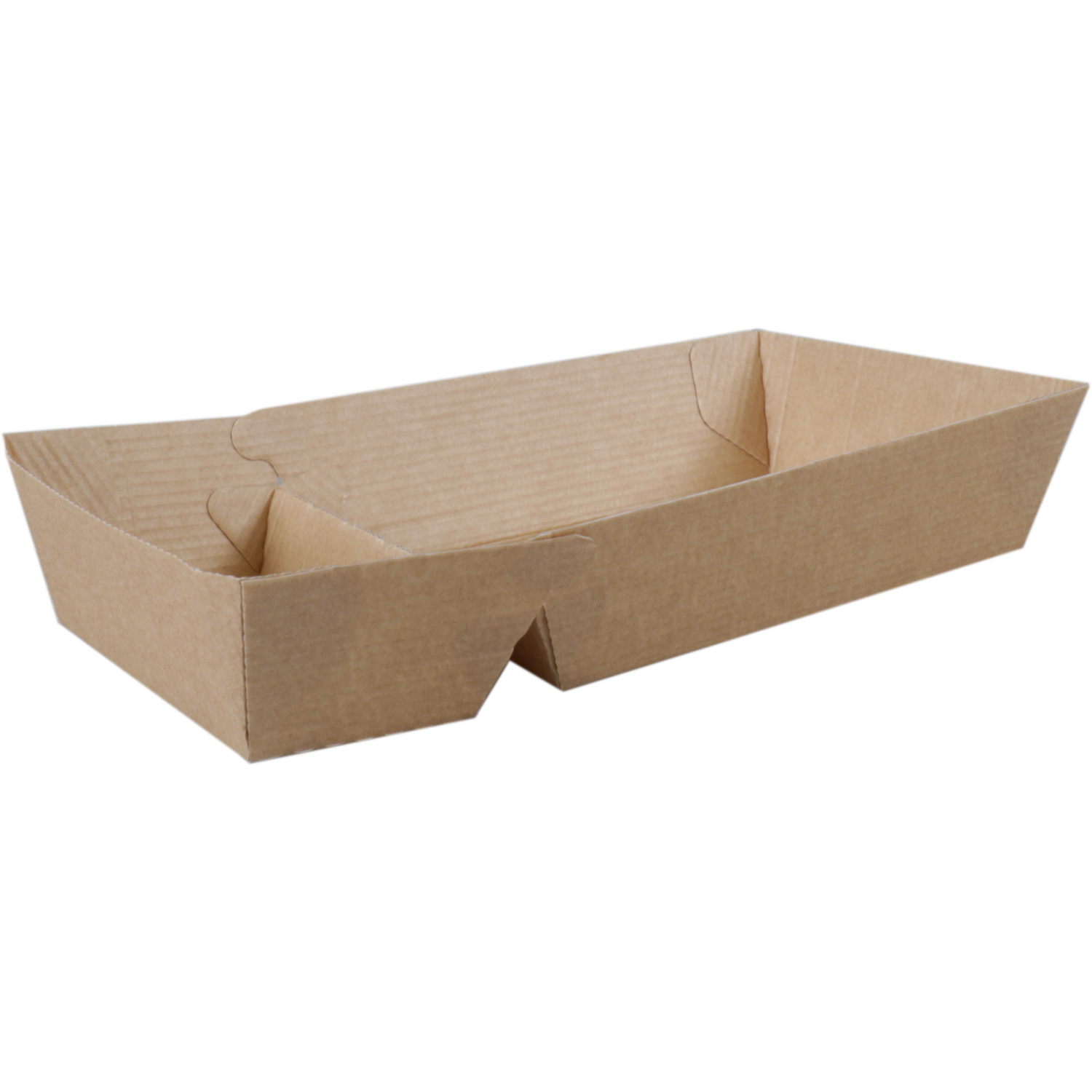 Depa Bak, Ersatzpapier, A20, Golfpapieren snacklijn, 179x85x37mm, bruin