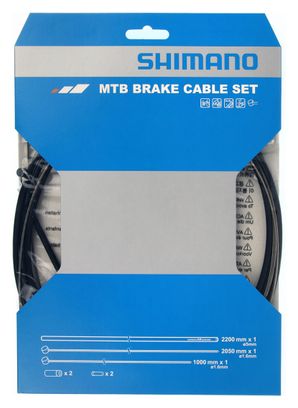Câbles et Gaines de Frein VTT Shimano SUS Noir