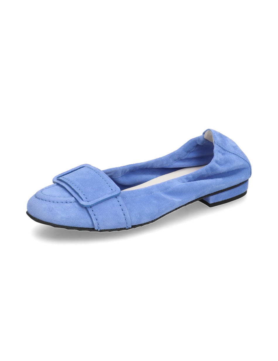 Veloursleder Ballerina