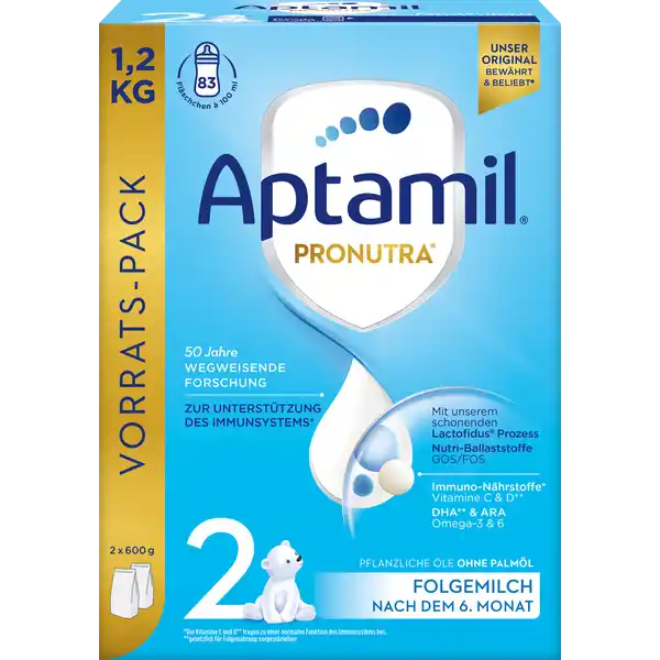 Pronutra 2 Folgemilch nach dem 6. Monat Vorratspack