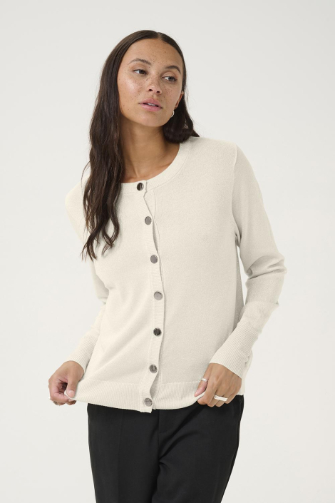 Kaffe ecru dames vest