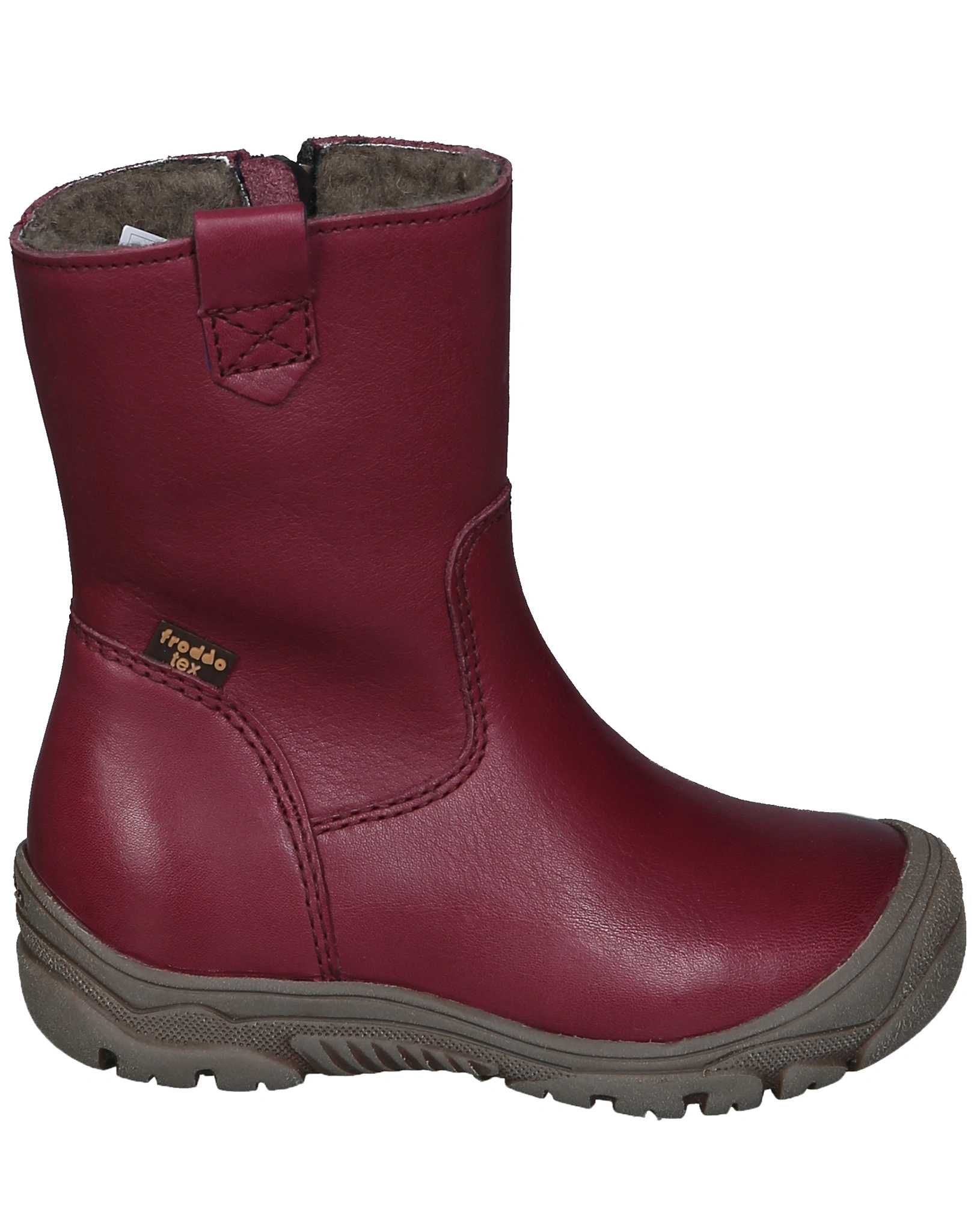 Winter-Boots LINZ WOOL in bordeaux