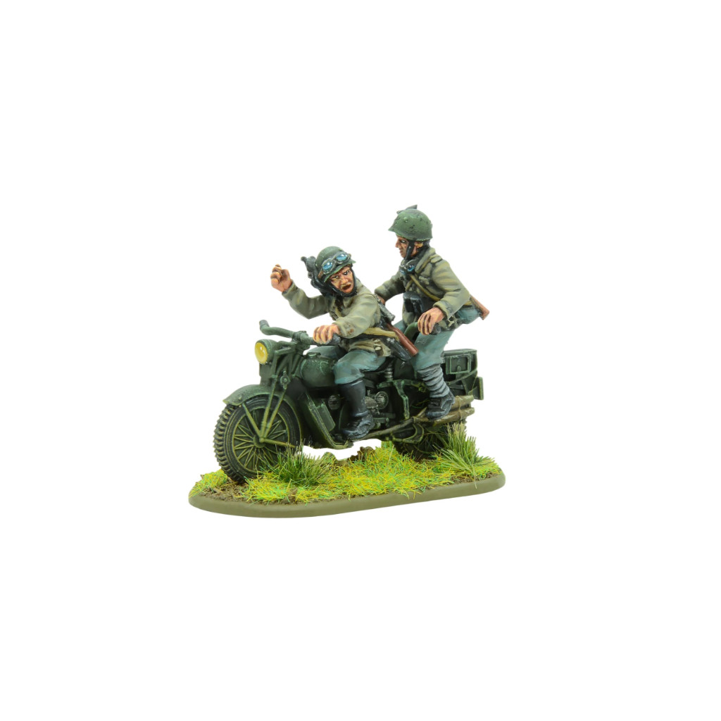 Bolt Action - Bersaglieri Moto-Guzzi Alce Motorbike B