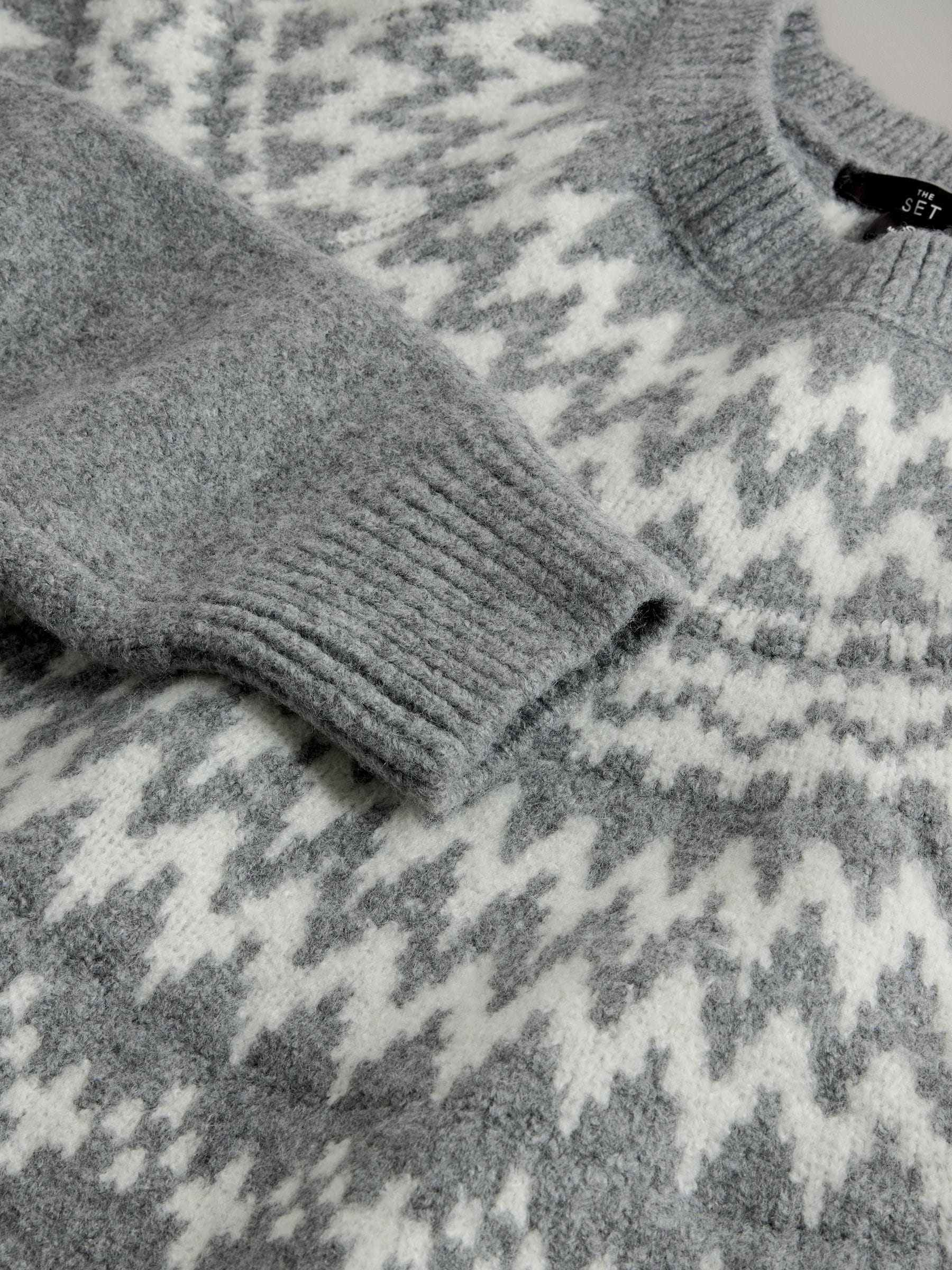 The Set 2 Pack Mens Family Fairilse Crew Knit Jumpers