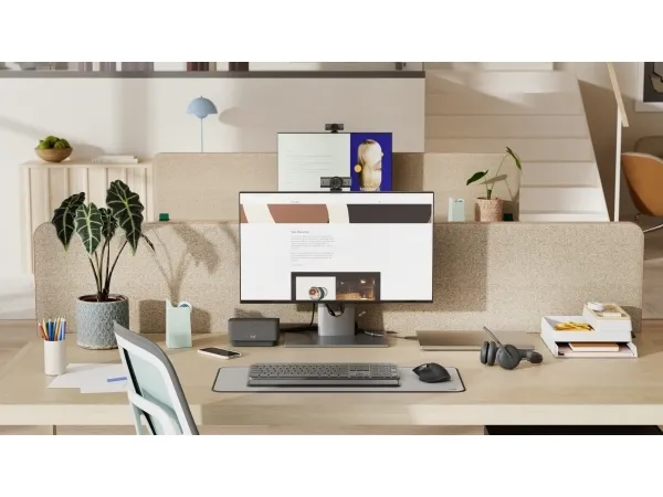 Logitech MX Brio 705 for Business - Webcam - farve - 8,5 MP - 4096 x 2160 - audio - USB-C