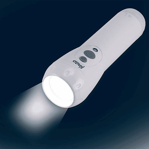 Alecto ATL-110 LED zaklamp -noodverlichting -auto aan bij stroomuitval