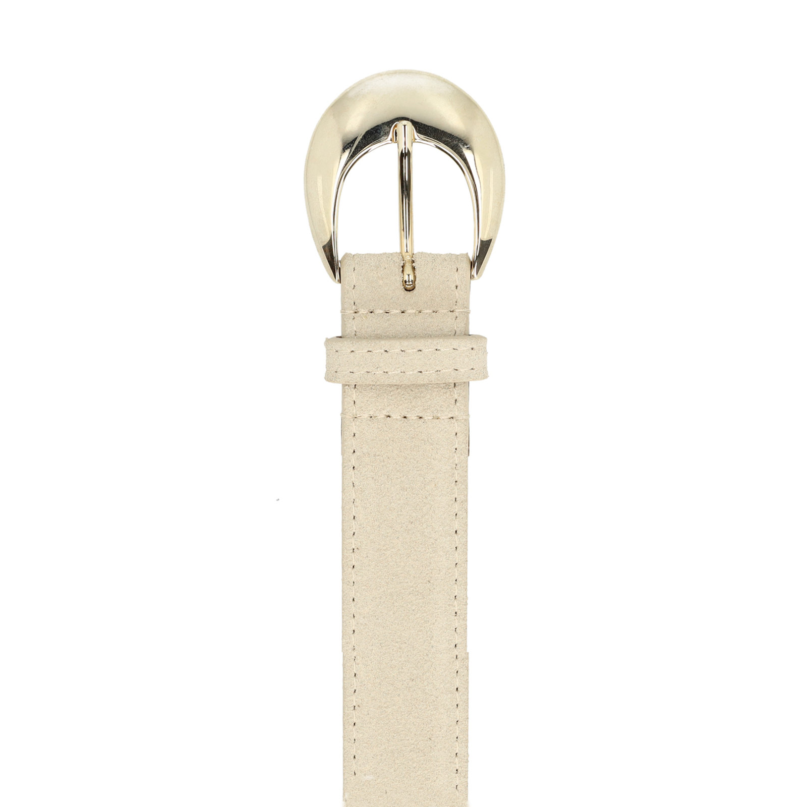 Beige suède riem