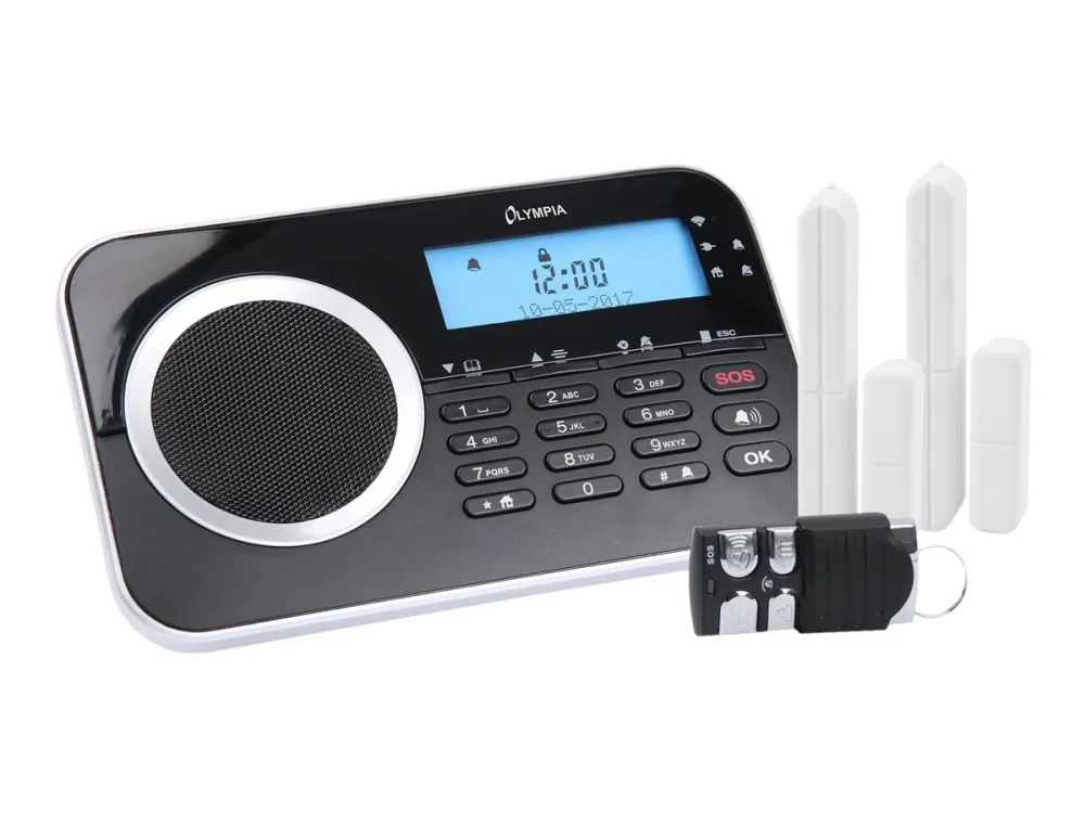 Olympia Protect 9730 GSM alarmsystem, sort