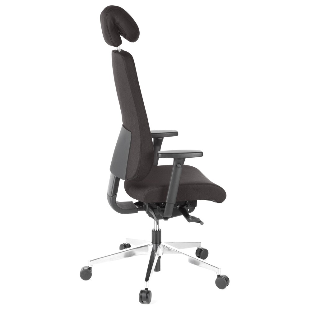 Profi Bürostuhl PRO-TEC 400 Stoff mit Armlehnen (höhenverstellbar) hjh OFFICE
