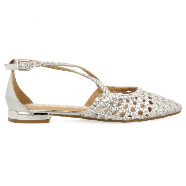 Gioseppo Leskovic Ballet Pumps Prateado EU 36 Mulher