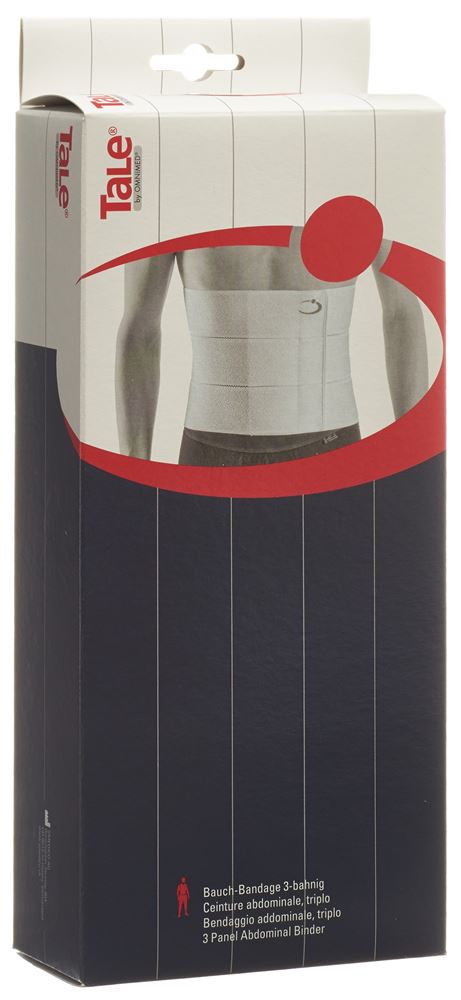 TALE Bauchbandage 22.5 <110cm 3-bahn weiss 1 Stk