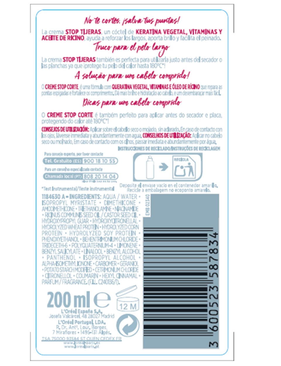 SÉRUM ELVIVE DREAM LONG 100ML