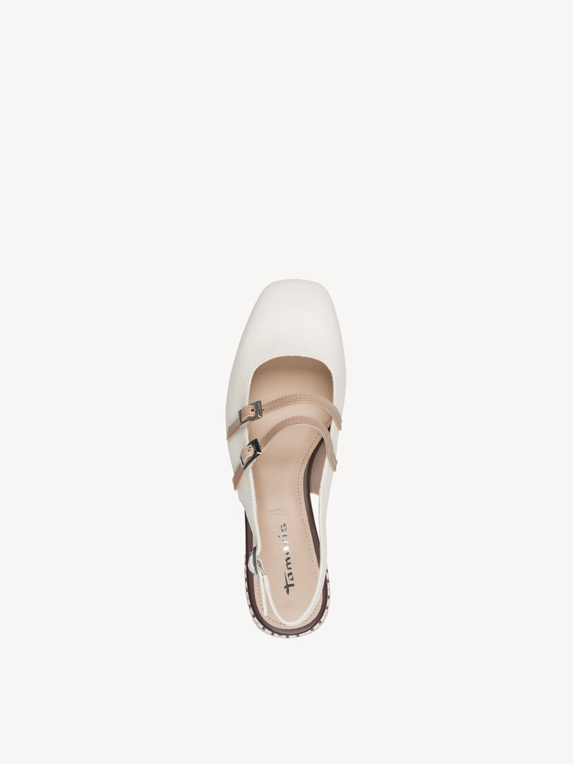Slingpumps - wit