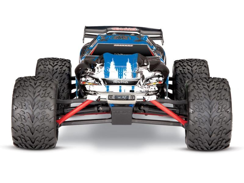 Traxxas Truggy E-Revo VXL 4WD Blau, RTR, 1:16 Brushless Offroad Modell im Massstab 1:16