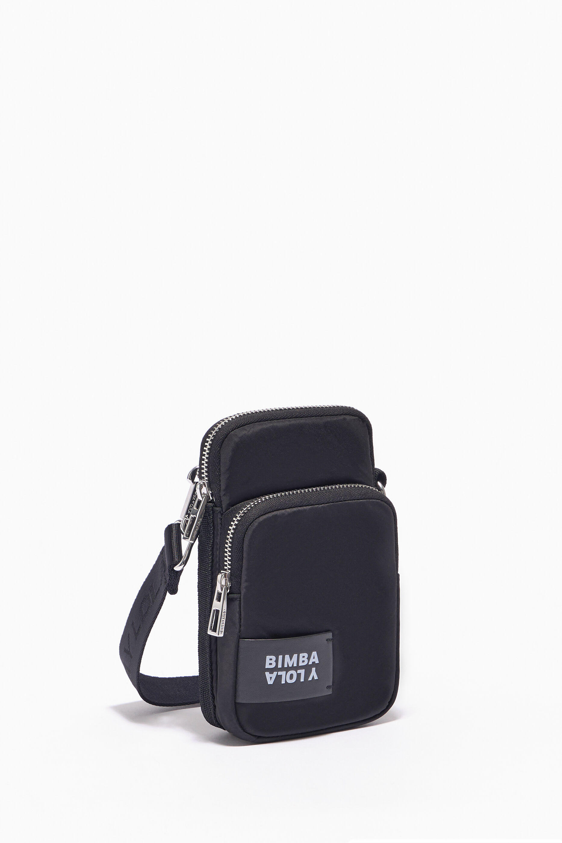 Bolsa pequena de náilon preta