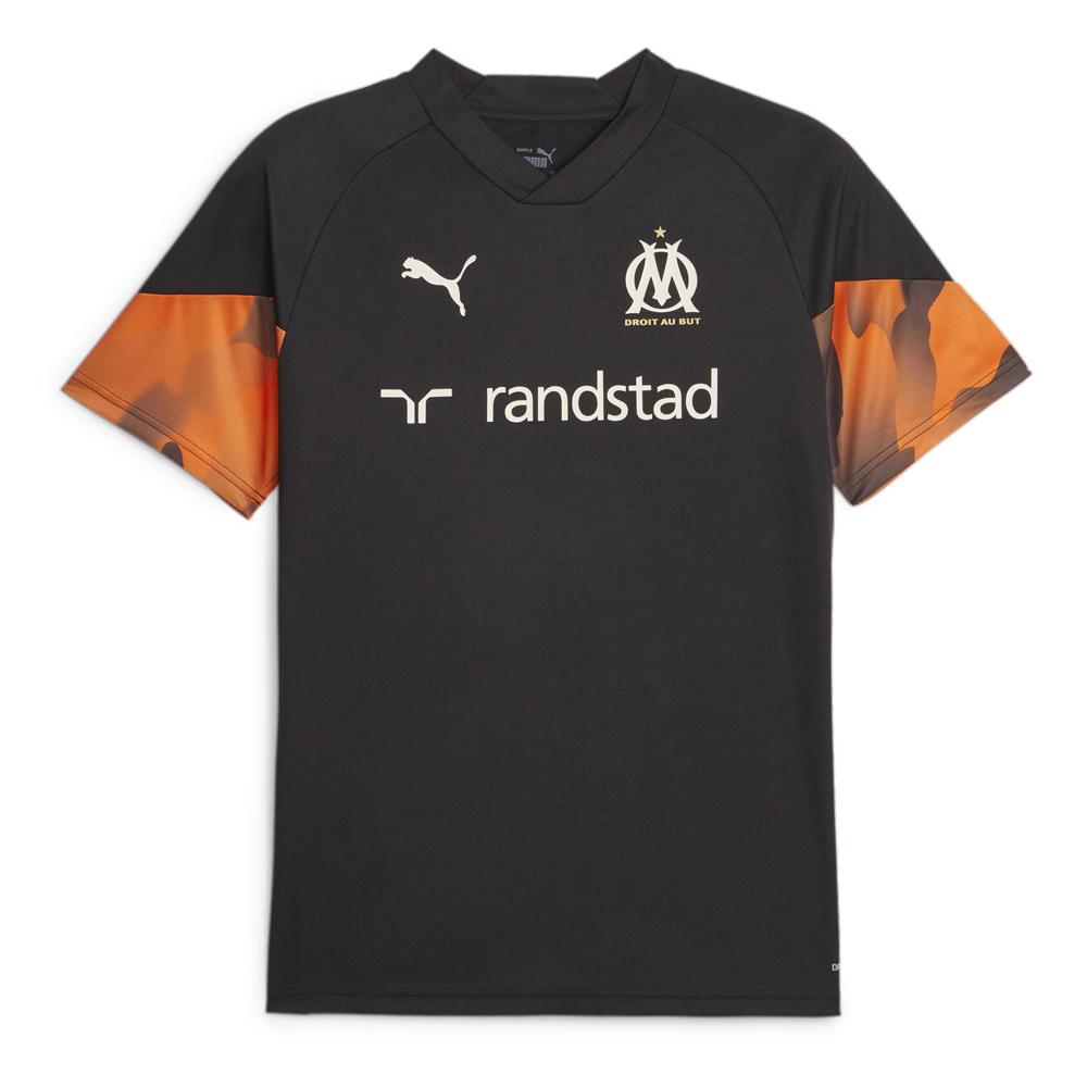 Puma OM Maillot de foot Noir Homme Puma 2023/24