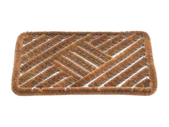 Paillasson 39x59 tissé en coco DRANO marron