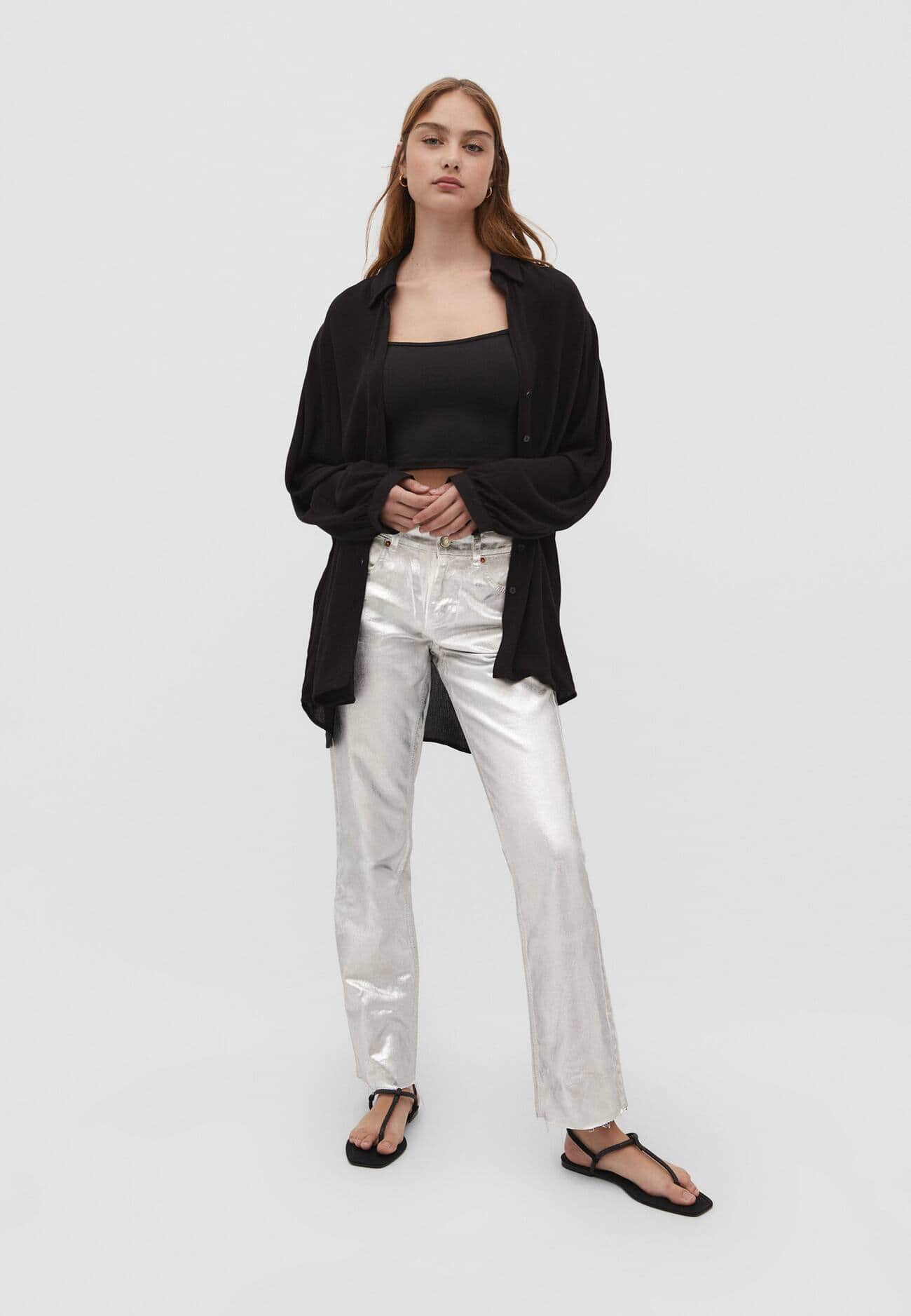 Camisa crepe