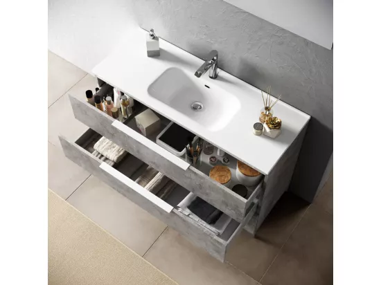 Ensemble de salle de bain 3 pièces LARISSA ciment