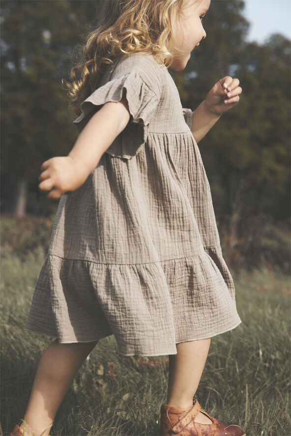 Huttelihut Dress SS Muslin Orchid petal