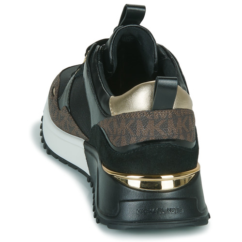 MICHAEL Michael Kors - THEO TRAINER Negro / Marrón / Oro