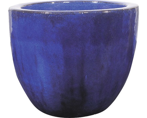 Stockholm klei plantenpot, Ø 30 cm, H 26 cm, blauw
