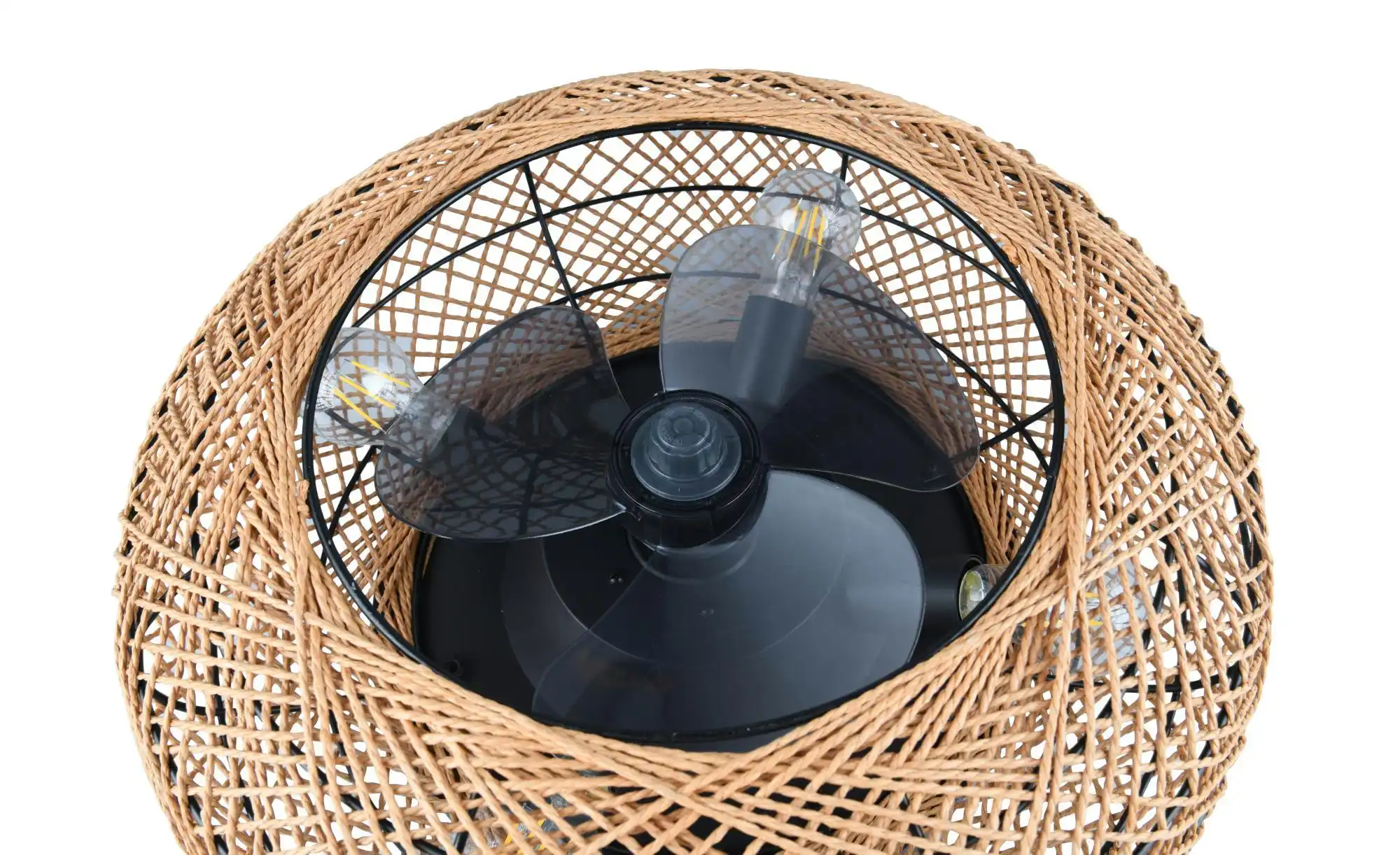 Trio Deckenleuchte mit Ventilator