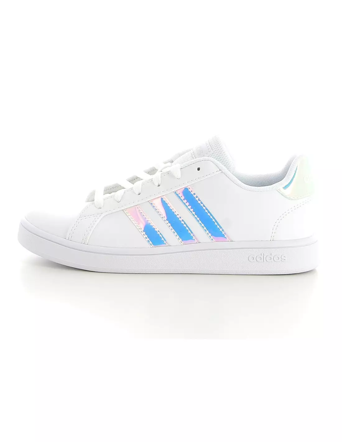 ADIDAS GRAND COURT K - Baskets Blancirisé