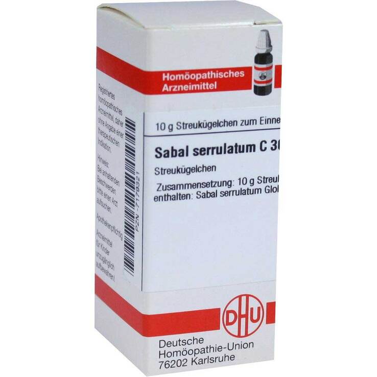 DHU Sabal serrulata C 30 Globuli, 10 g